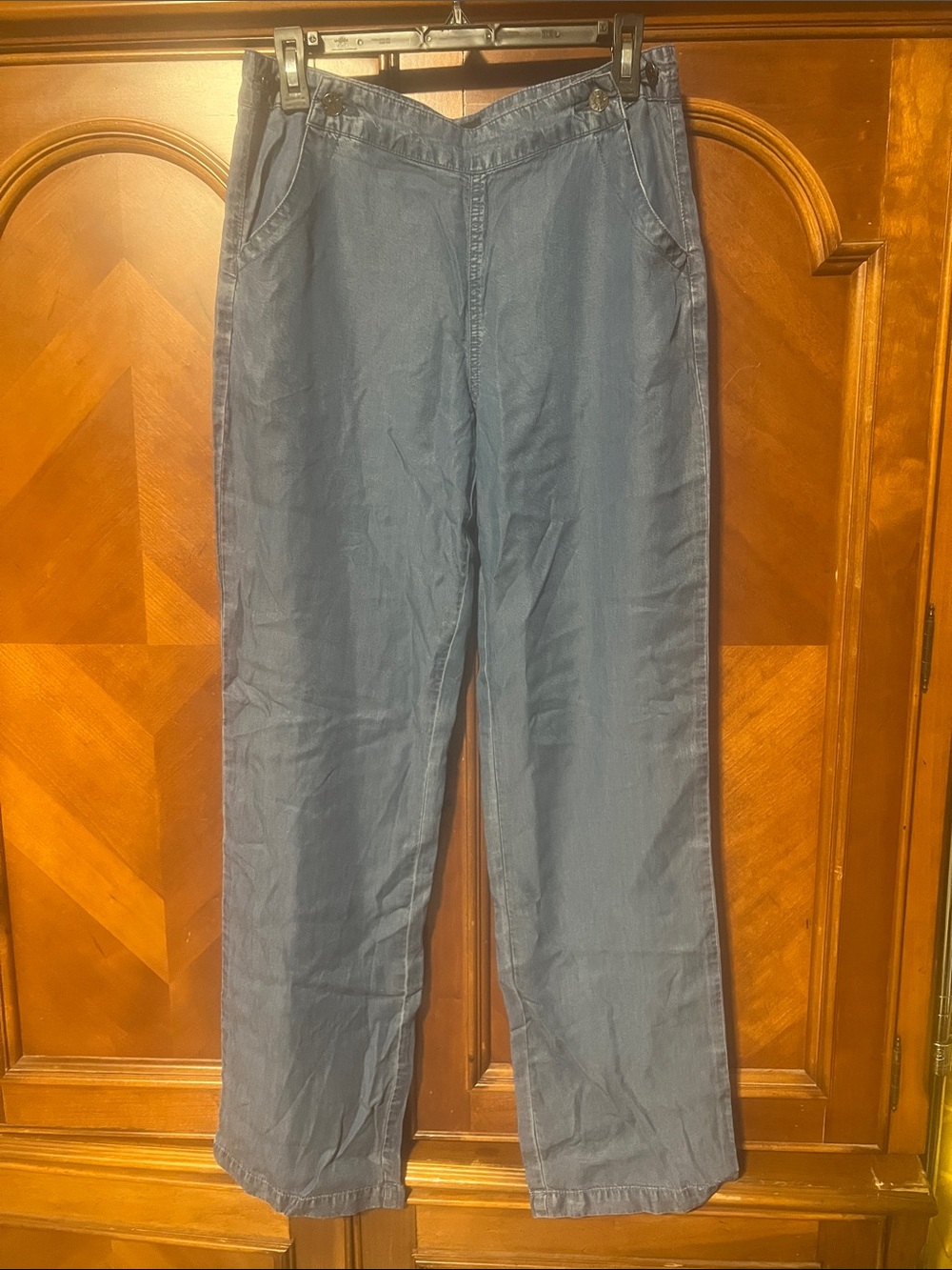 Celebrity Pink Women's Wide Leg Jeans - Blue (BIN 2-54)